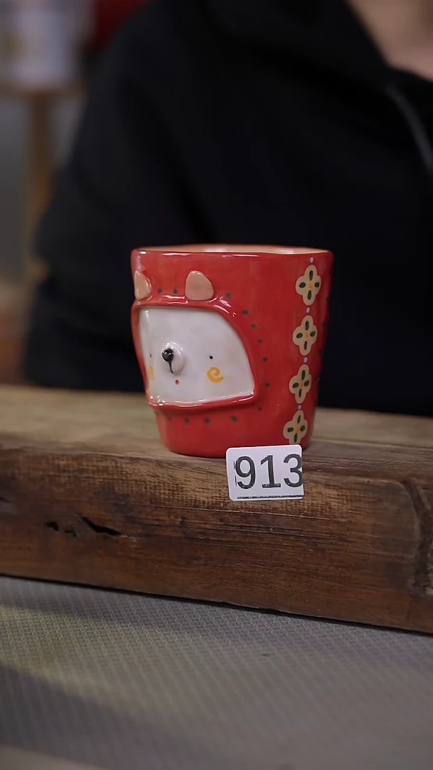【闪购商品】瓷片手绘·杯/设计师 xudu 款