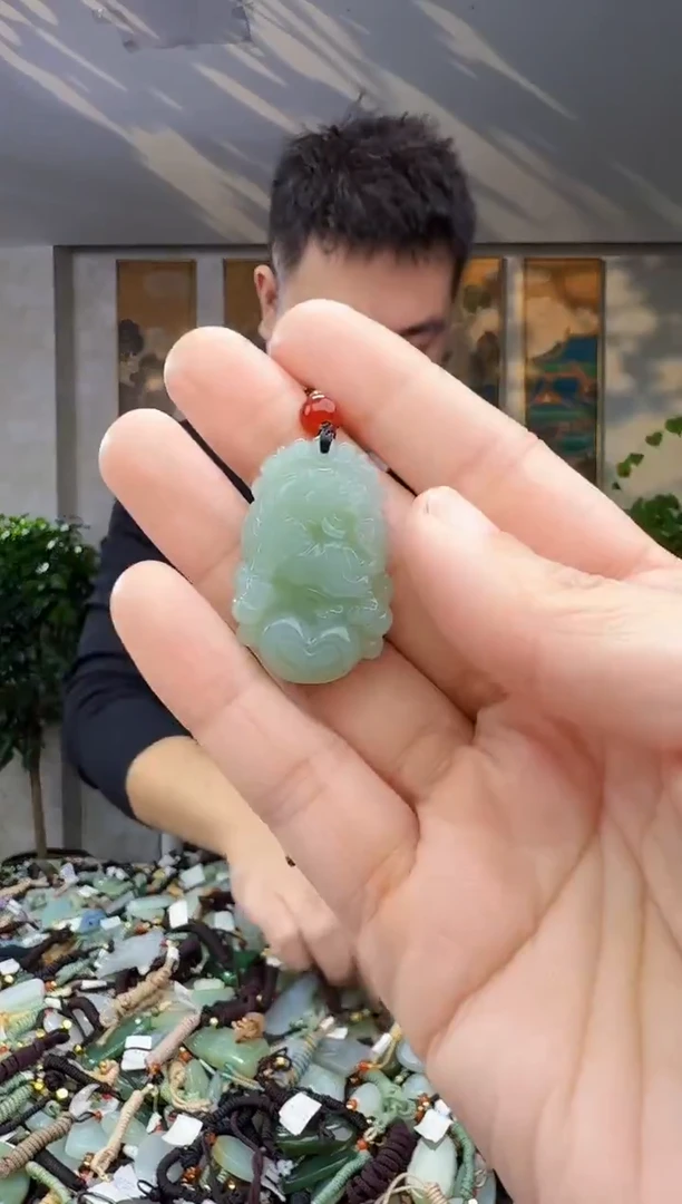 未镶嵌和田玉挂件拍一发一