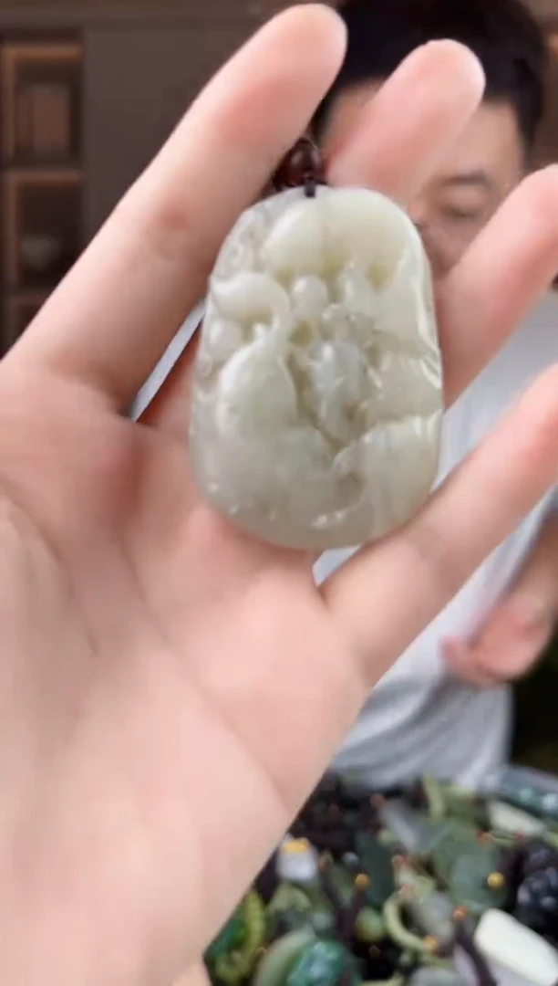 未镶嵌和田玉挂件拍一发一，拍一发一，