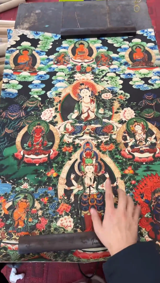 装裱画装裱画净界藏传净界藏传121