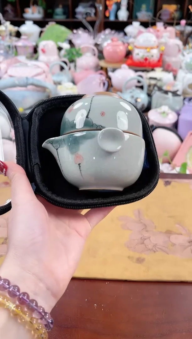 【闪购商品】瓷片茶具：库存仅剩1件