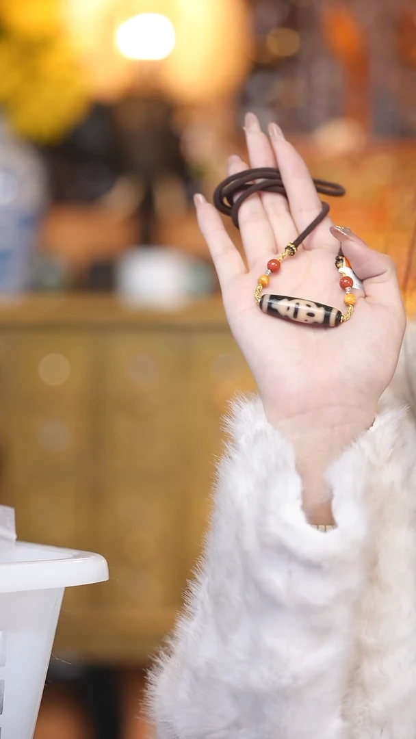 【闪购商品】玛瑙/玉髓颈饰未镶嵌天缘宝瓶锁骨链