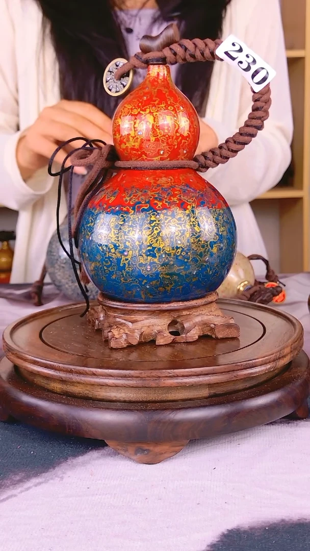 杨****桶230大漆酒葫芦 真葫芦真大漆 一物一拍