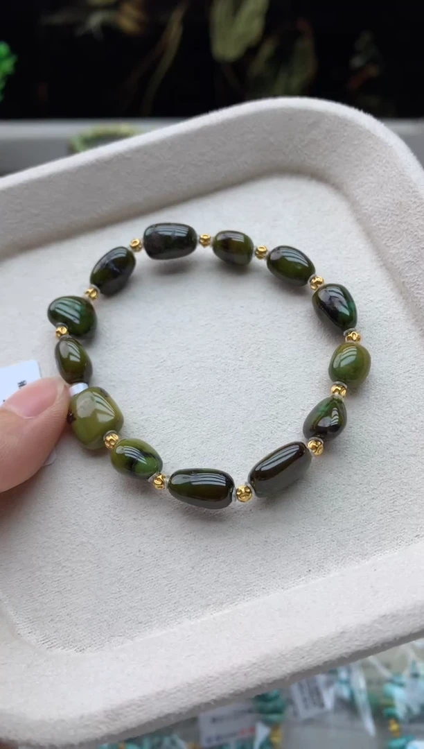 未镶嵌绿松石手链A93