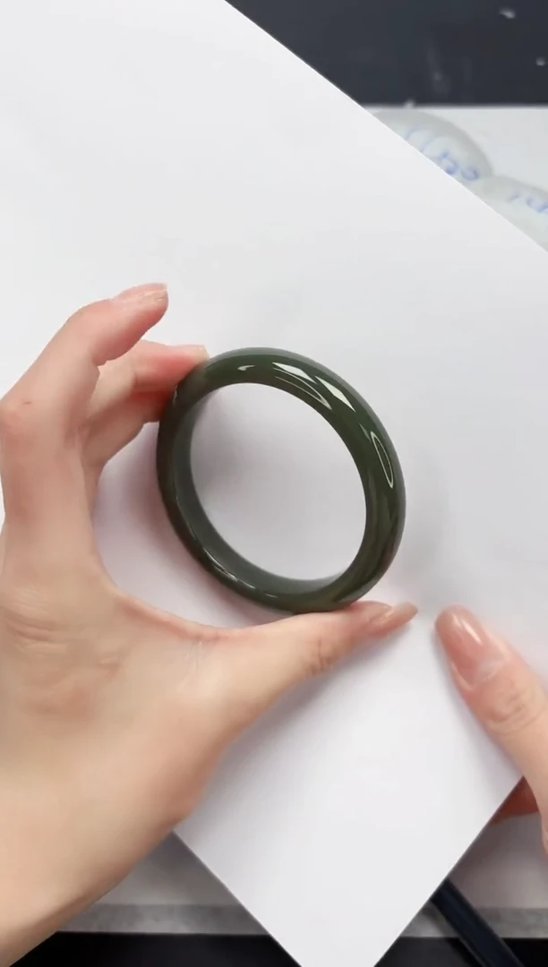 【闪购商品】和田玉手镯未镶嵌256-61.5