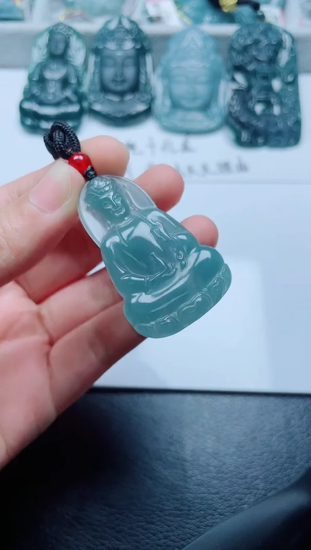 颈饰未镶嵌翡翠多样性发货随机发货-观音