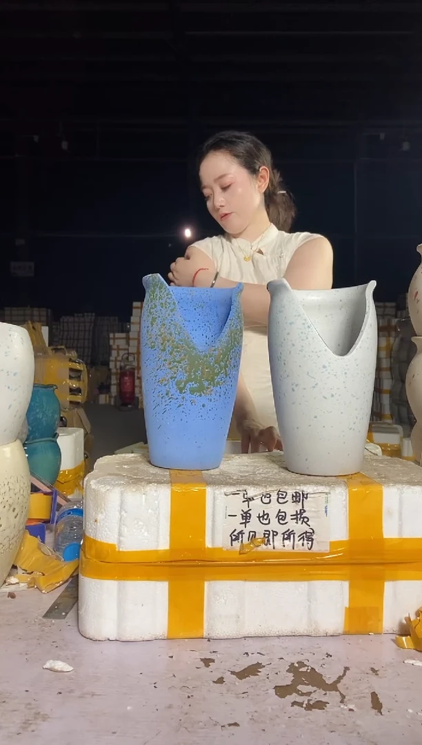 宜兴紫砂粗陶花盆15/25