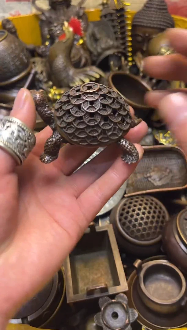 精美铜器，点击下单