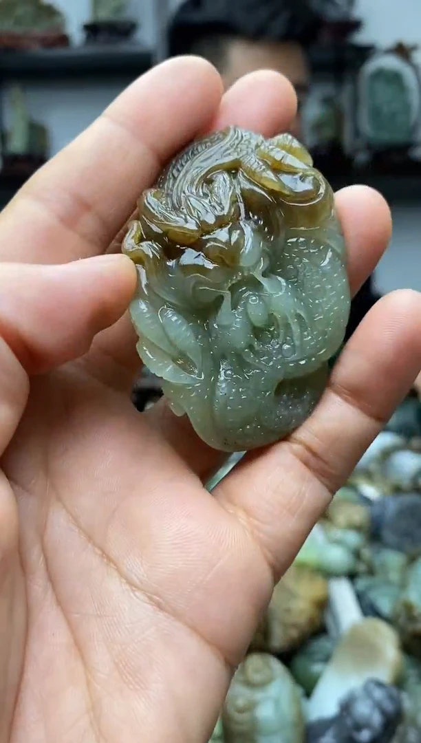 未镶嵌和田玉把件1