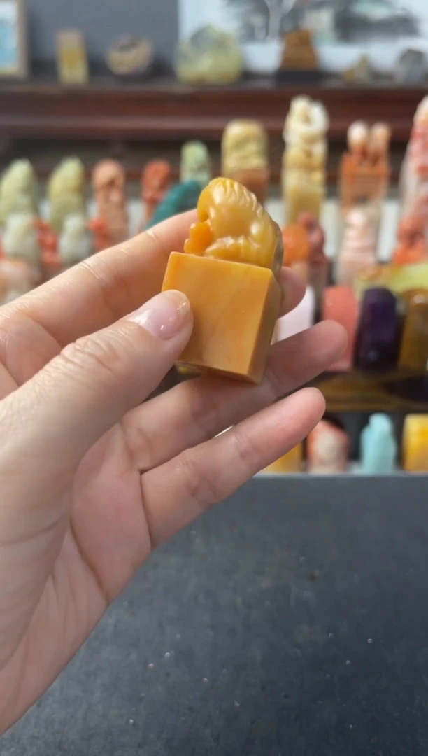 青田石印石编号编号7495