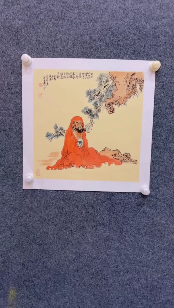 【闪购商品】国画1.20展馆-孙布衣小卡-人物36