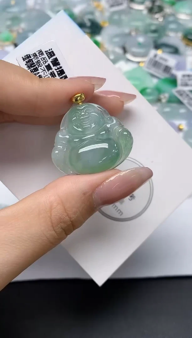 颈饰未镶嵌翡翠天然缅甸a货翡翠百元以上9元证书费自理