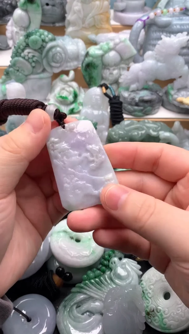 吊坠(不含链)未镶嵌翡翠1