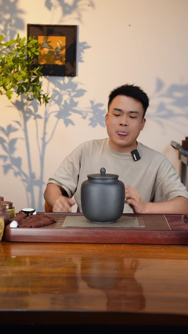 宜兴原矿紫砂茶叶罐