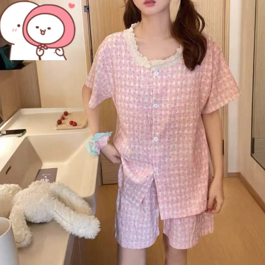 WEIMI#【集合链接/听清编号去下单】夏季上新/云朵棉睡衣三件套