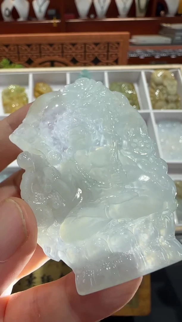 未镶嵌挂件翡翠A货翡翠多样性孤品