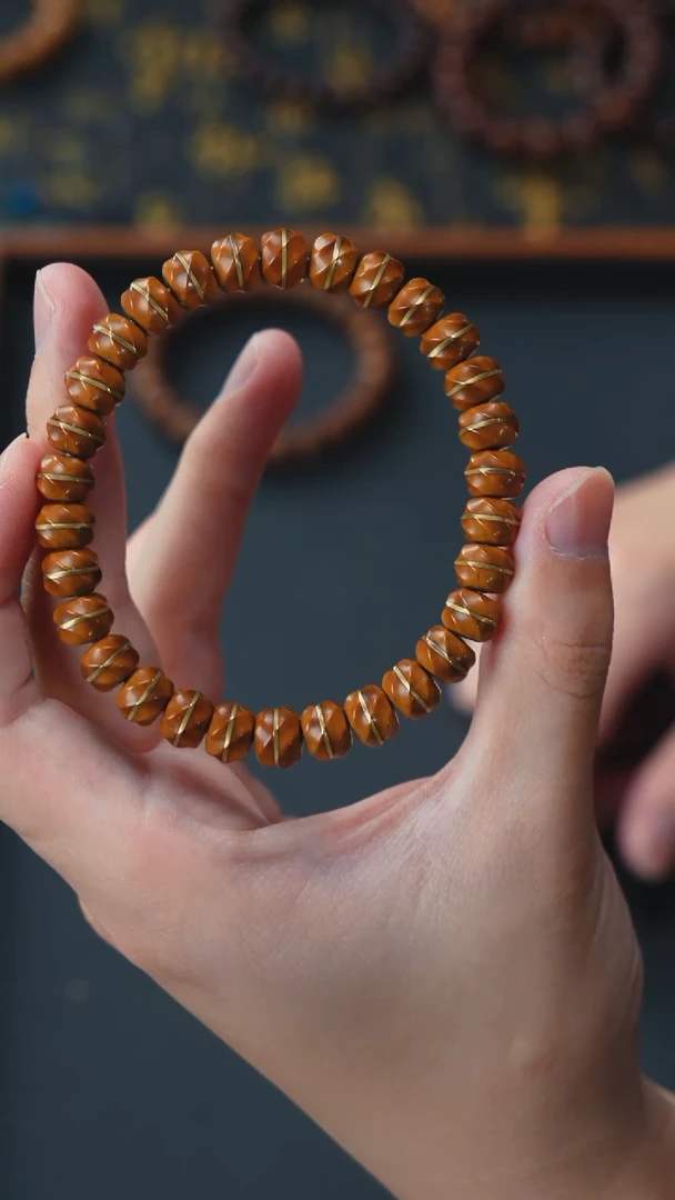 手串紫金鼠实心喜璇一线天9