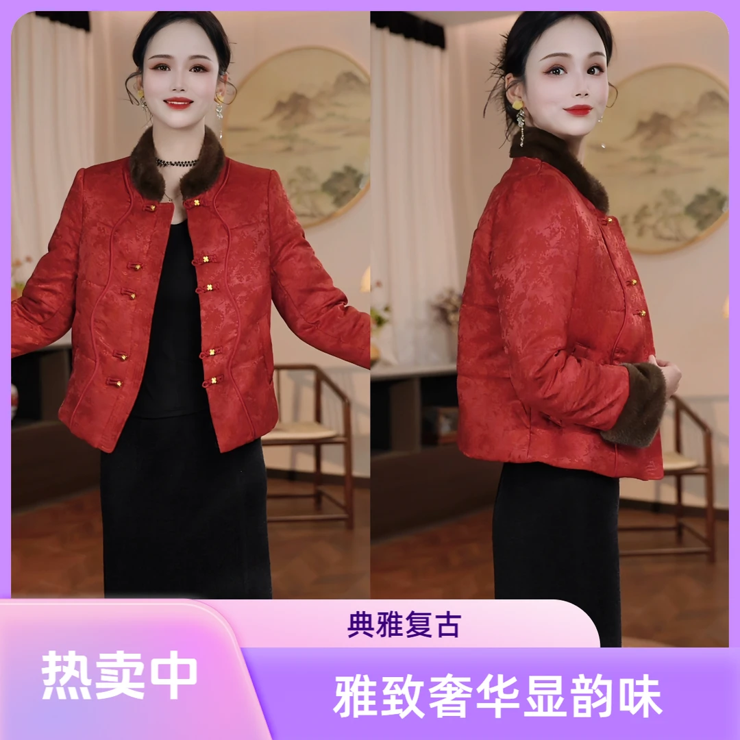 【盛唐】SDTA37（外套）新中式国风温婉端庄古韵雅致外套