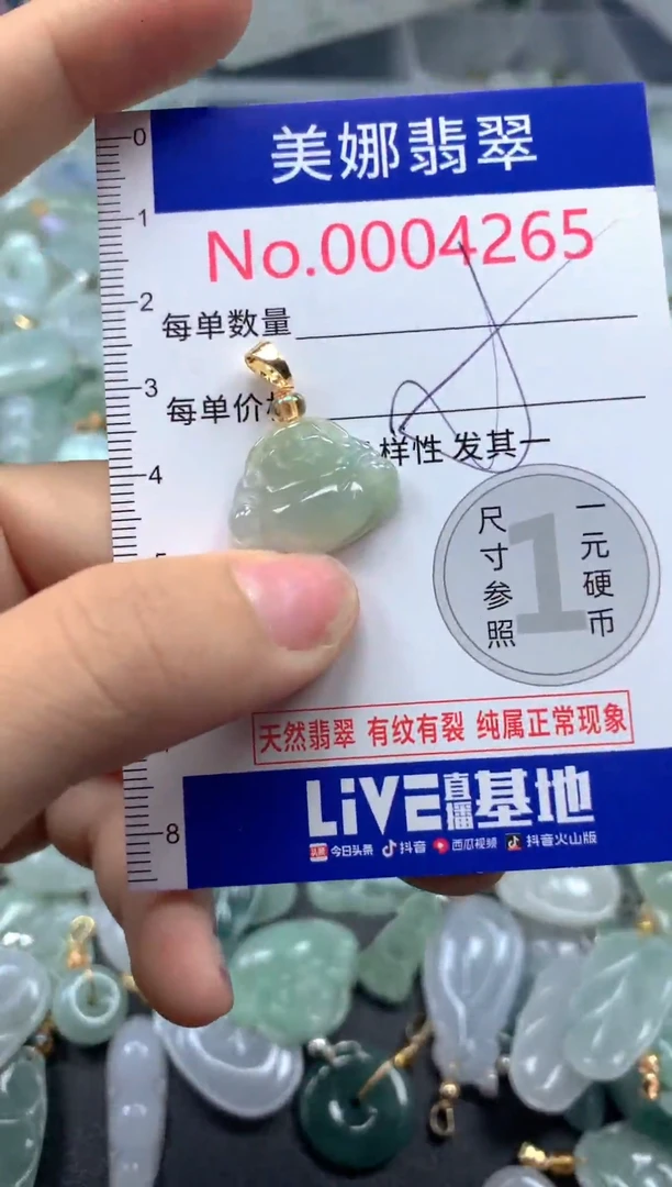 颈饰未镶嵌翡翠4265