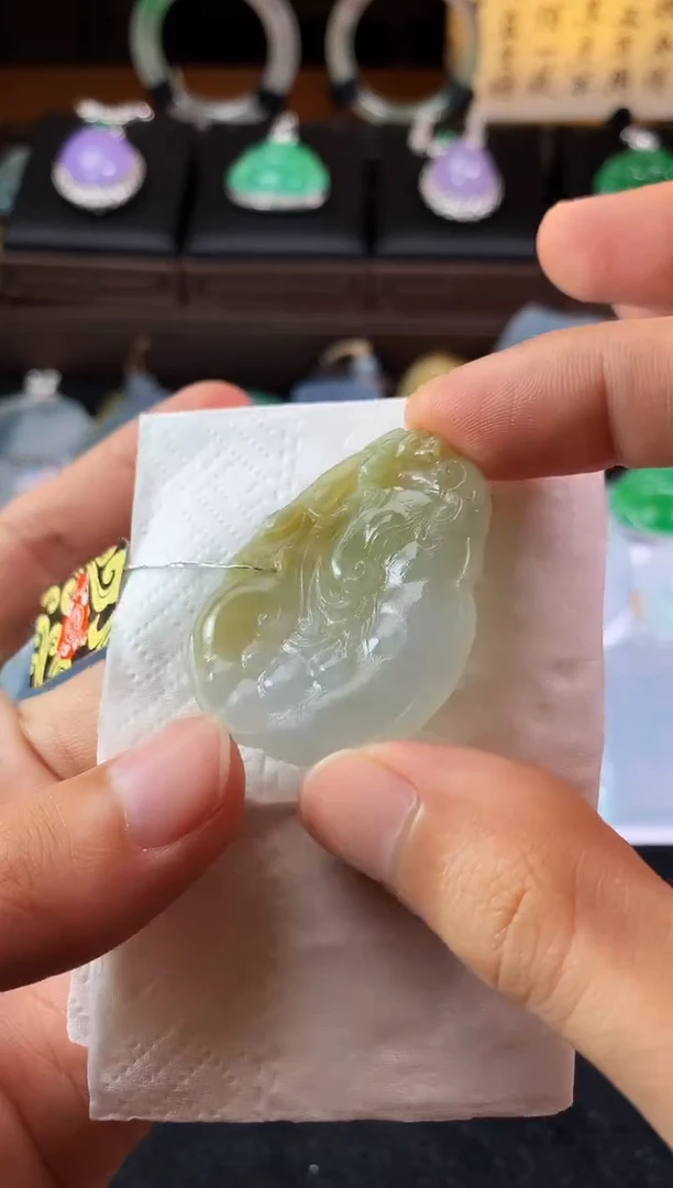 未镶嵌定制翡翠S毛货不退不换