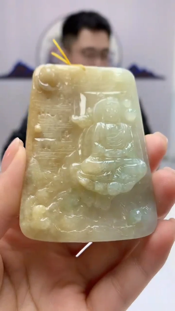 【闪购商品】定制翡翠未镶嵌5153ms-毛货36佛