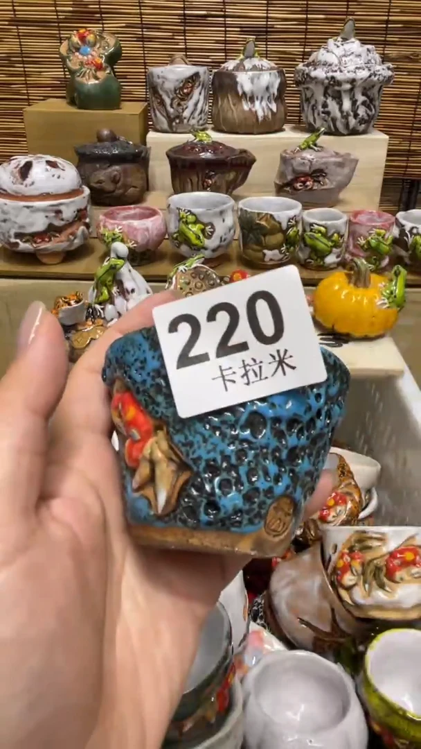 刘*220精美粗陶手工柴烧
