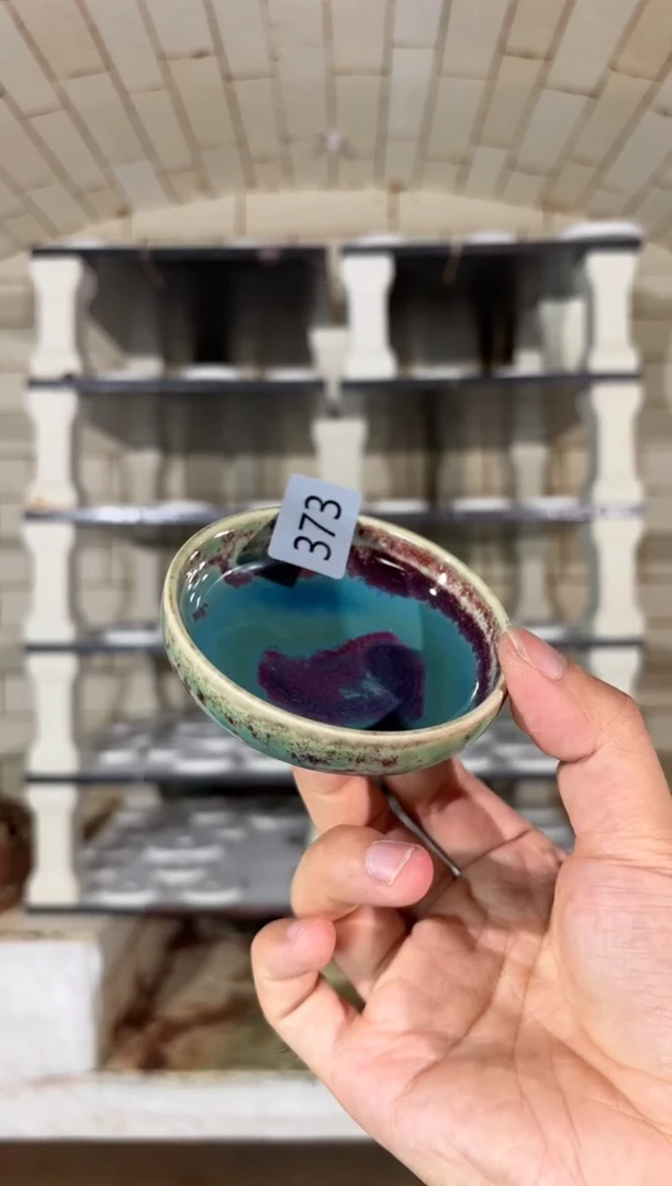 摆件精品窑变钧瓷茶器