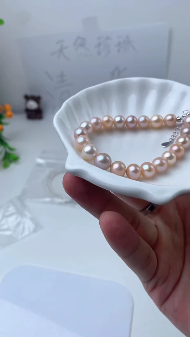 淡水珍珠银S925镶嵌颈饰11111111