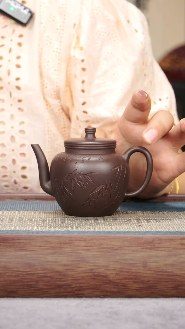 茶壶紫砂天青泥 涤尘