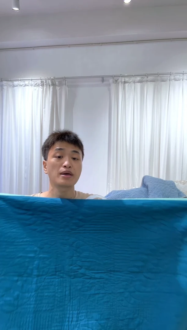 棉200*220纯棉床盖65号微瑕