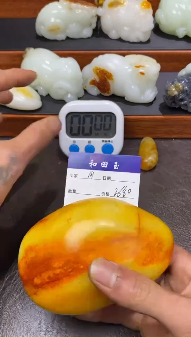 未镶嵌和田玉摆件用****…和田玉