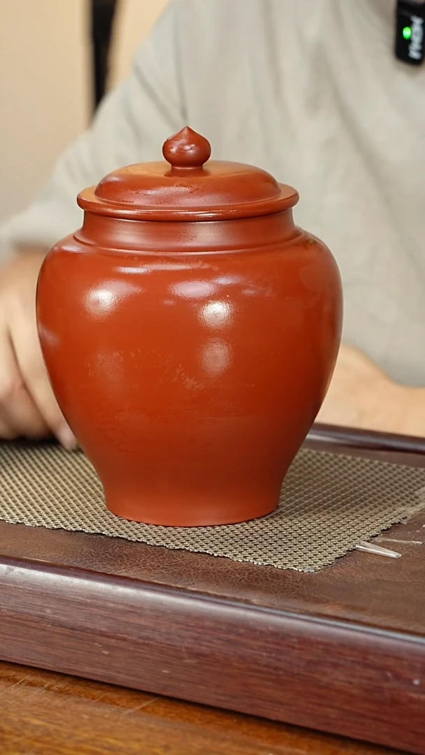 宜兴原矿紫砂茶叶罐