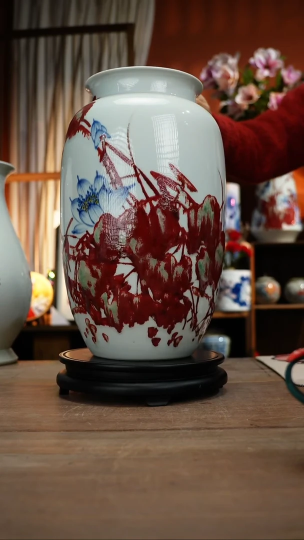 【简家甄选】景德镇设计师釉下手绘陶瓷