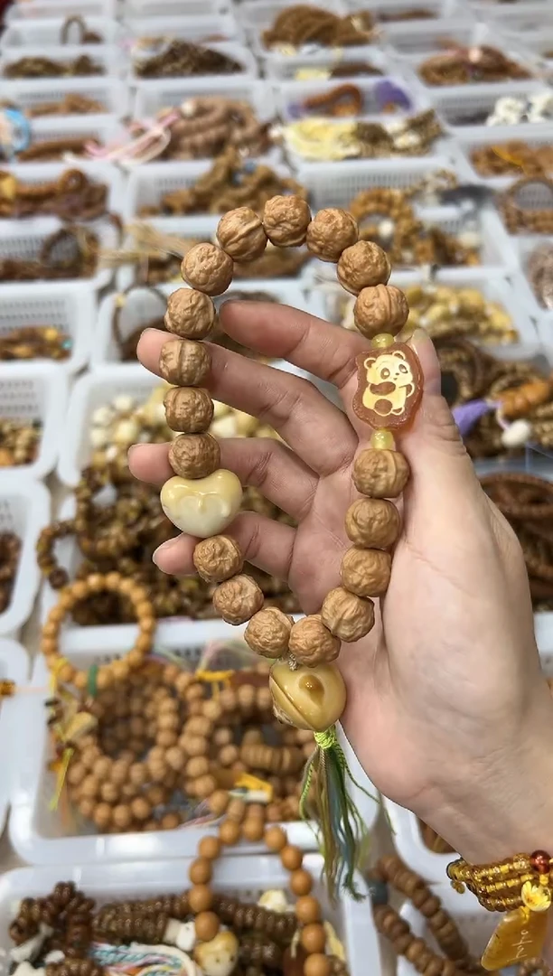 手串猴头核桃卡15mm左右精品 猴头禅宗 设计款手持
