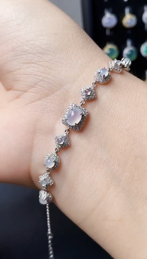 银S925镶嵌戒指翡翠0131