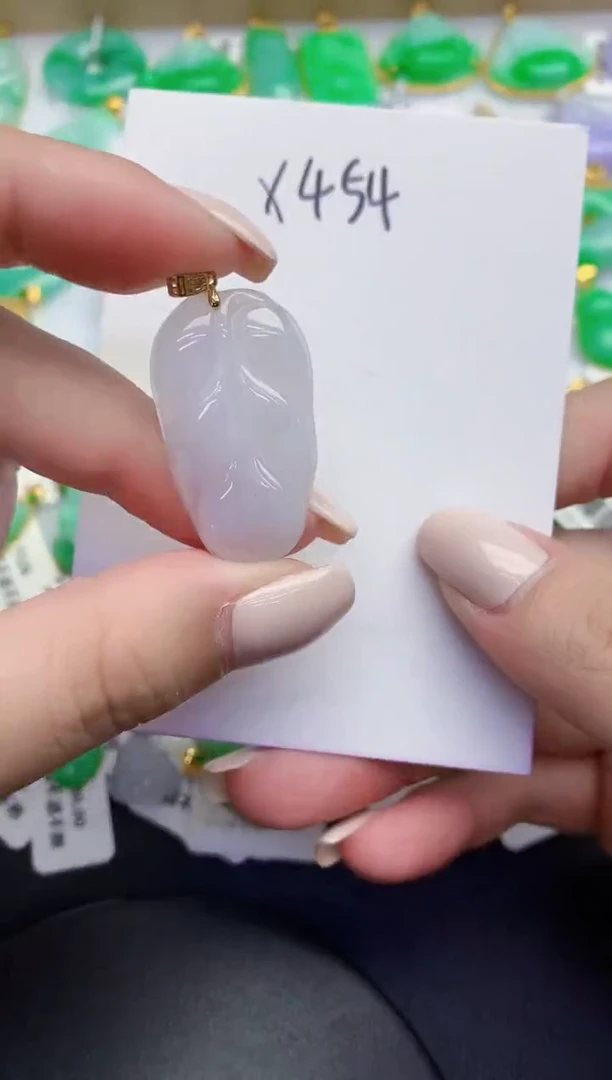颈饰未镶嵌翡翠缅甸天然翡翠A货
