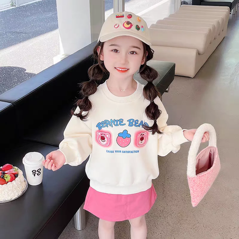 5070女童卫衣2025新款洋气衣服春秋休闲儿童装春季小女孩宝宝春装