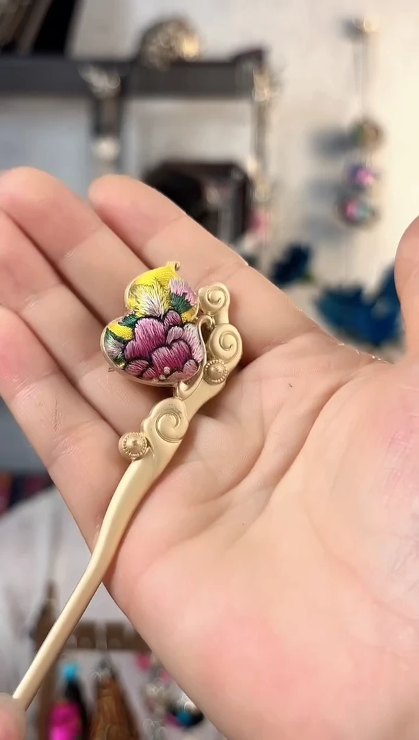 织绣彩云南阁非遗老绣470