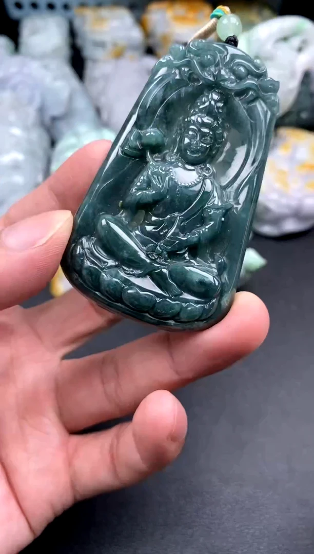 吊坠(不含链)未镶嵌翡翠1