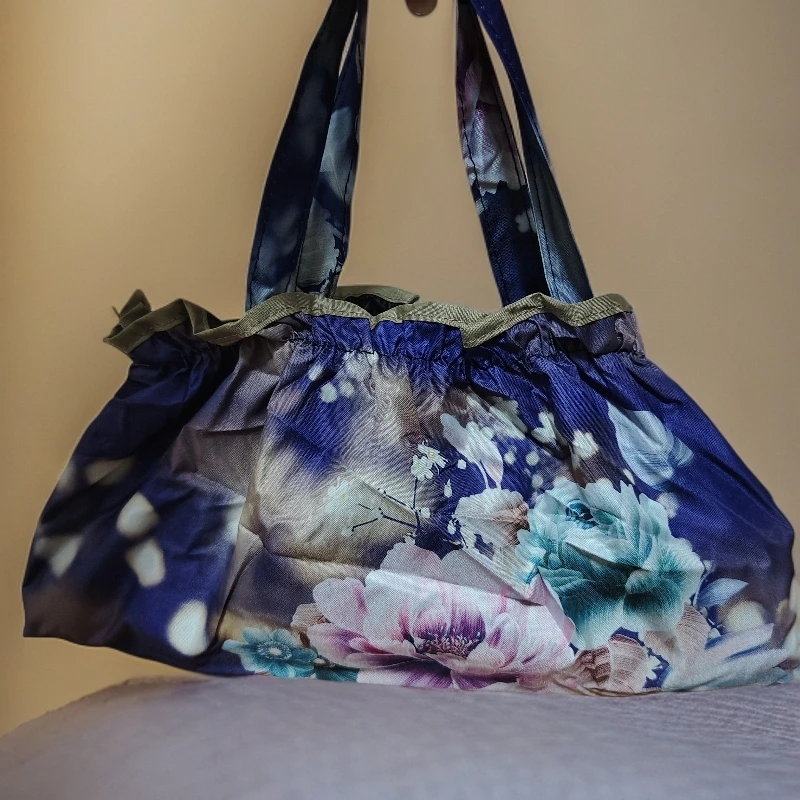 双层双面花三折黑胶防晒伞手提印花晴雨两用防紫外线遮阳伞晴雨伞