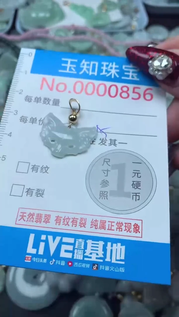 颈饰未镶嵌翡翠856