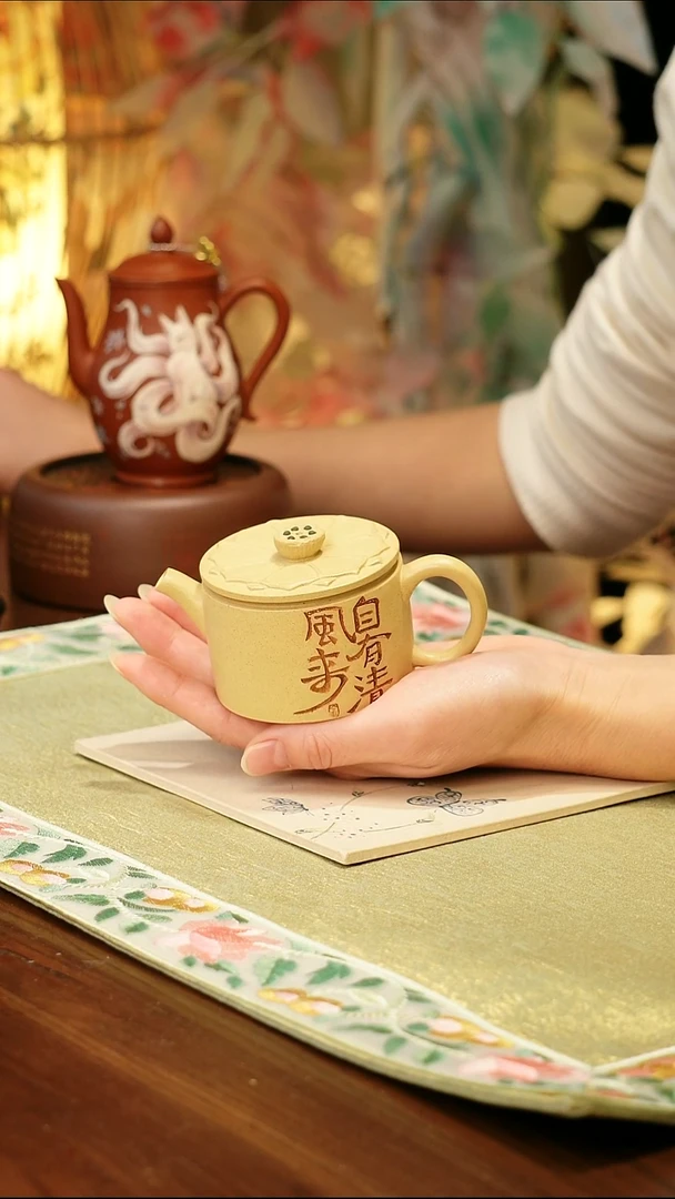 宜兴原矿手工紫砂壶