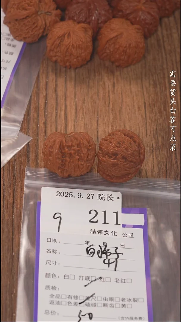 把件文玩核桃桓諘帝文化211白狮子
