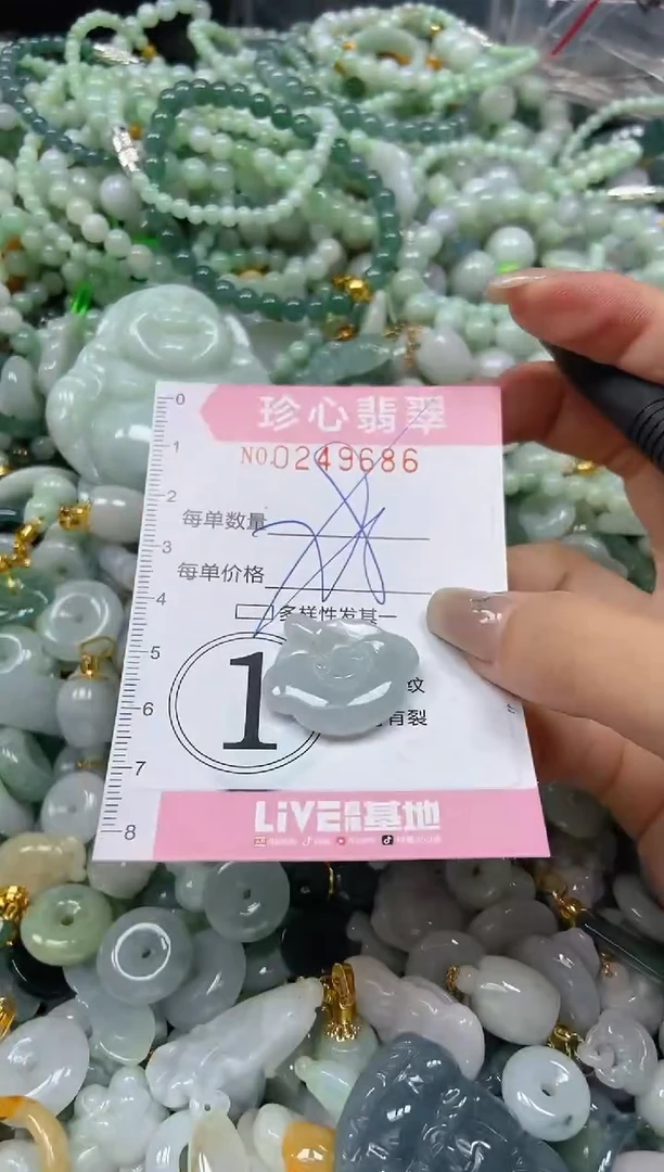 翡翠未镶嵌颈饰闪购0249686多样性发其一