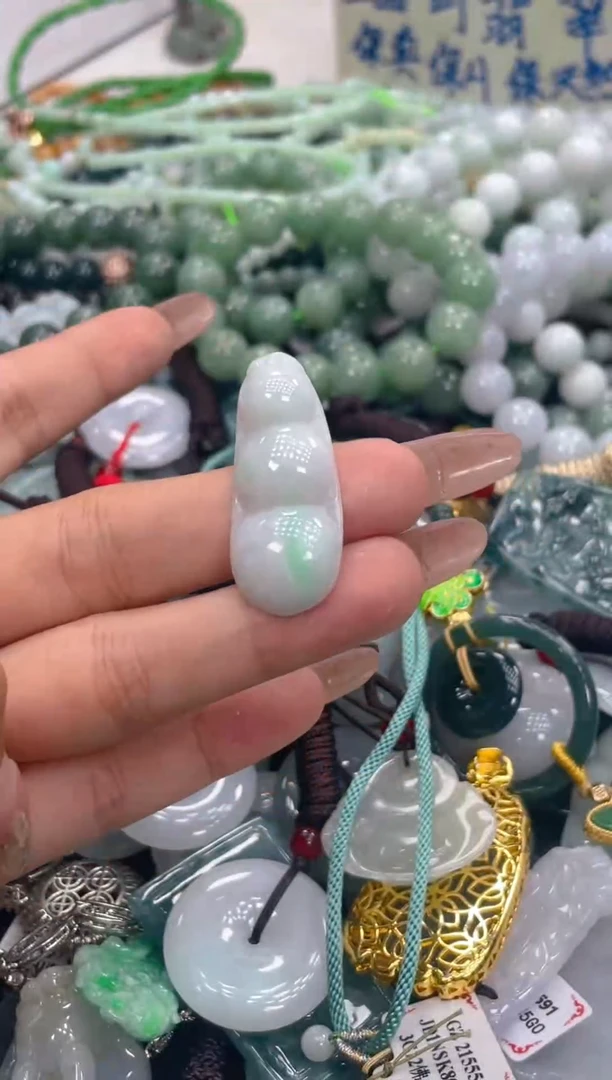 未镶嵌挂件翡翠048多样性发货