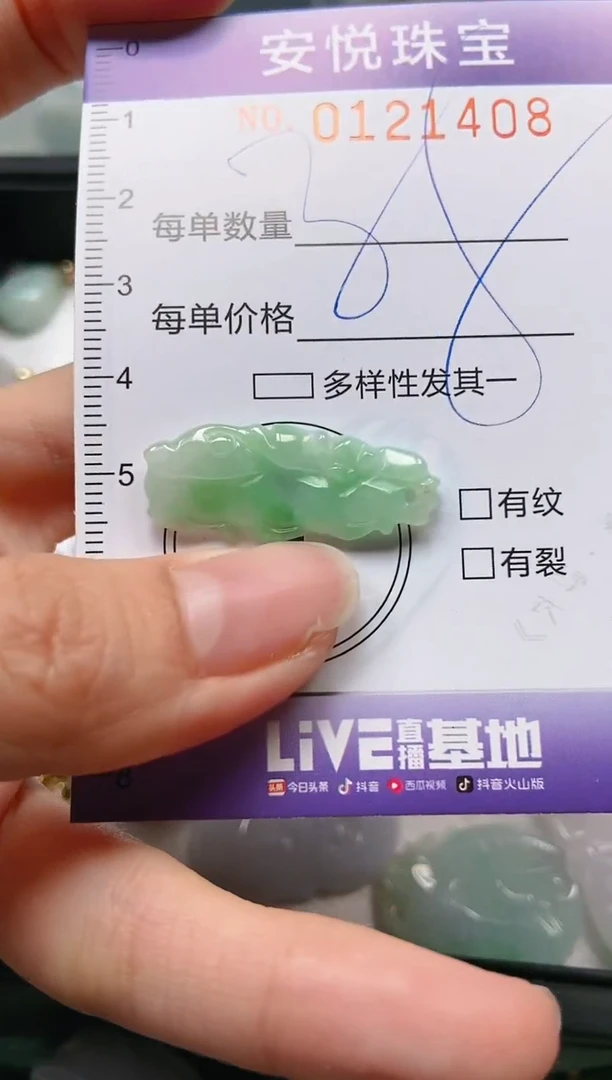 【闪购商品】翡翠颈饰未镶嵌闪购0121408