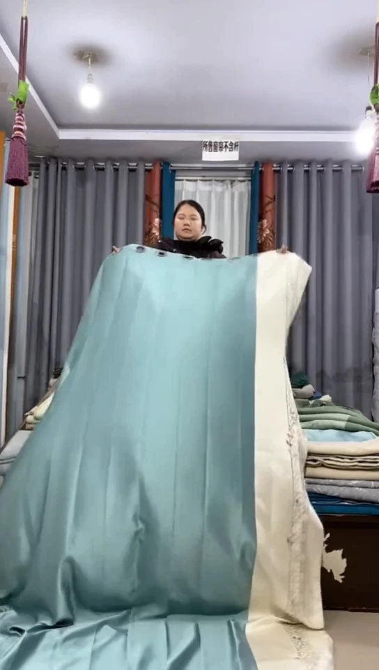 布 成品窗帘    5.3*2.65