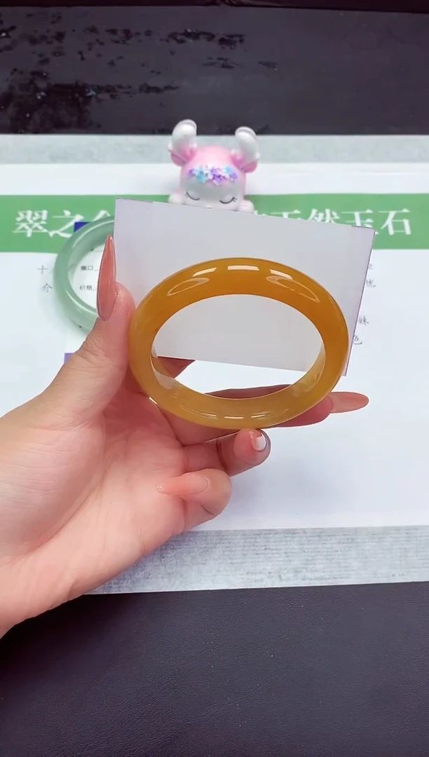 石英质玉手镯未镶嵌L466-58+