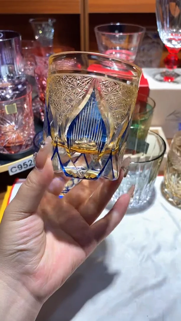 手工艺品玻璃蓝色火焰