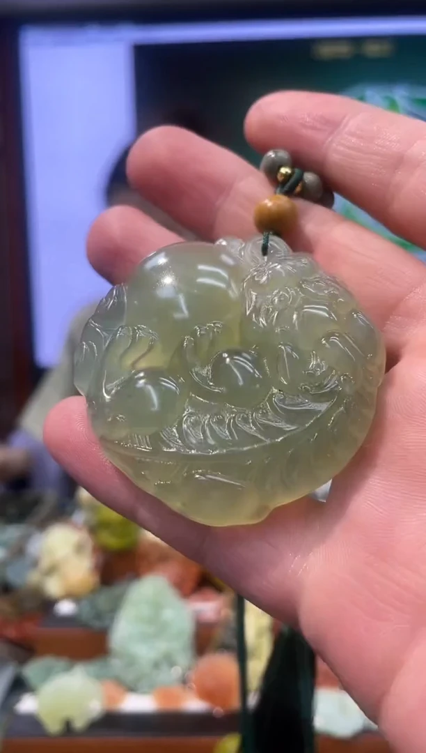 【闪购商品】岫玉吊坠未镶嵌·